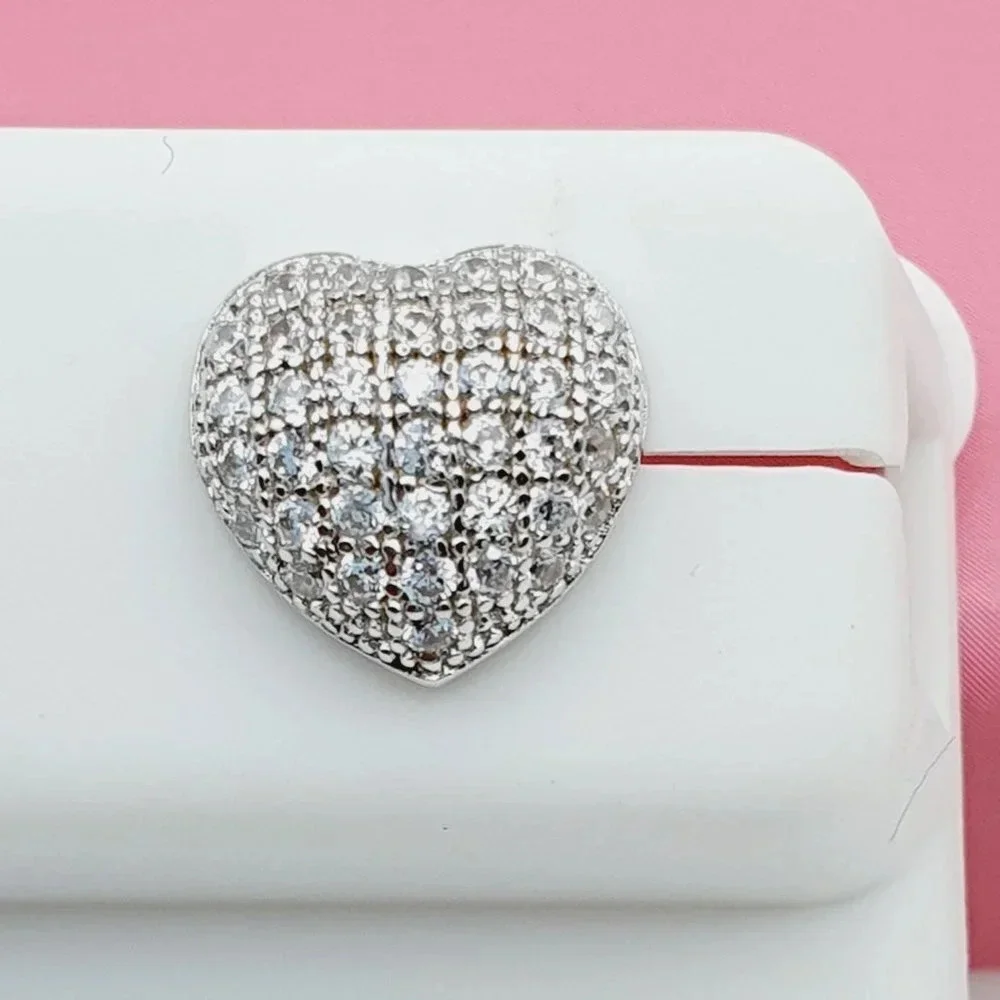 - 925 Sterling Silver Cubic Zirconia Earrings, U19254544